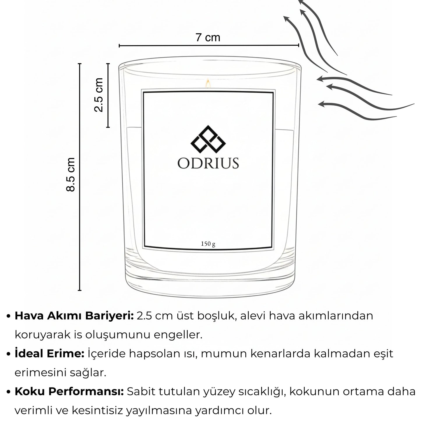 KACHKAR | Çam ve Sedir Kokulu Mum - Soya Blend