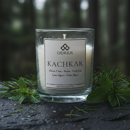 KACHKAR  | Çam ve Sedir Kokulu Mum - Soya Blend