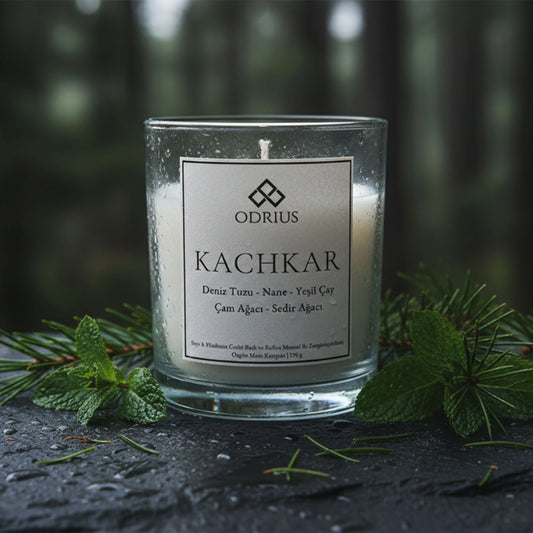KACHKAR  | Çam ve Sedir Kokulu Mum - Soya Blend
