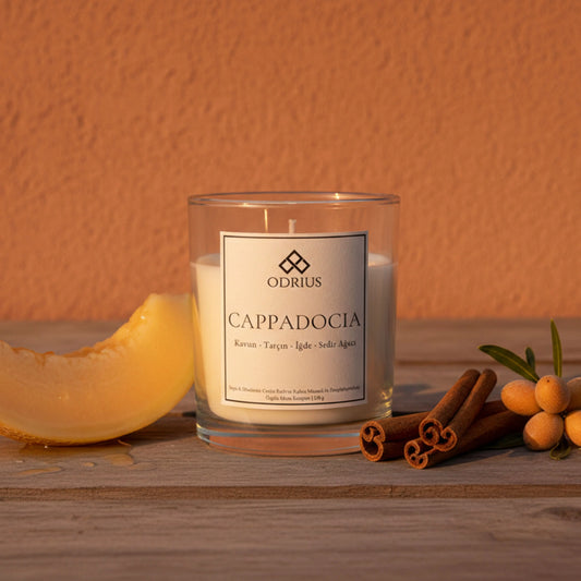 CAPPADOCIA | İğde ve Tarçın Kokulu Mum - Soya Blend