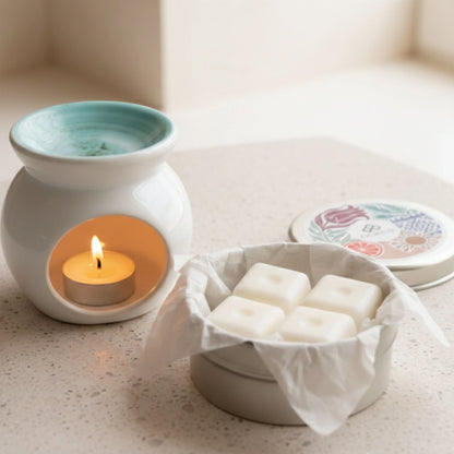 ZAMANSIZ YAZ | Narenciye ve Lavanta Buhurdanlık Koku Seti - Koku Barı Seti (Wax Melt)