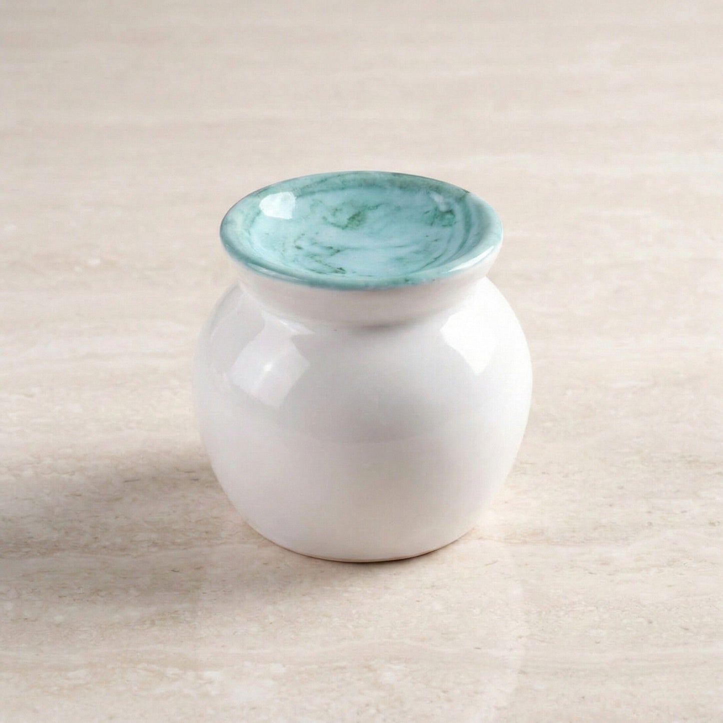 Odrius Seramik Buhurdanlık | Signature Design: Turquoise Glaze