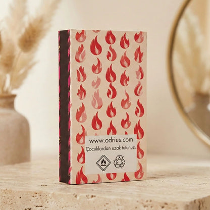 Özel Tasarım Uzun Mum ve Şömine Kibriti | Odrius Signature Design: FEMME