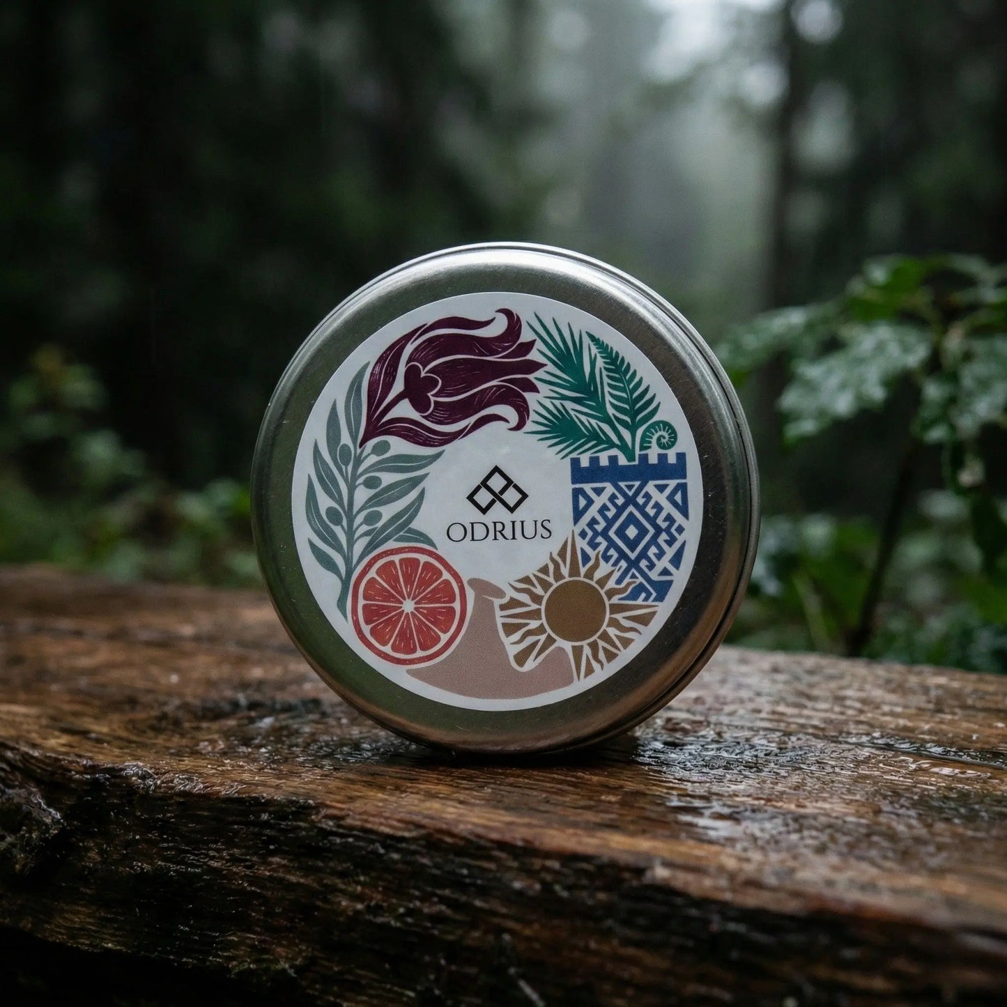 Karadeniz'in sisli çam ormanlarından ilham alan odaklanmayı artıran Odrius Kachkar soya blend koku barı