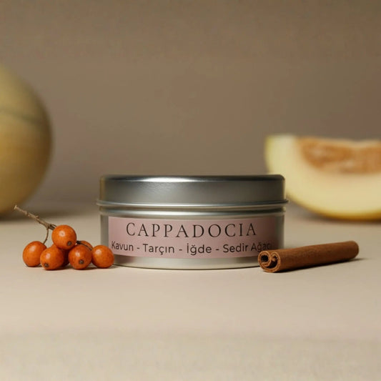 Odrius Cappadocia iğde ve tarçın notalı baharatlı yoğun buhurdanlık kokusu koku barı wax melt